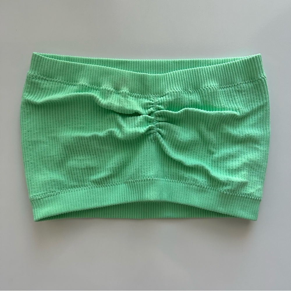 American Eagle Neon Green Tube Top